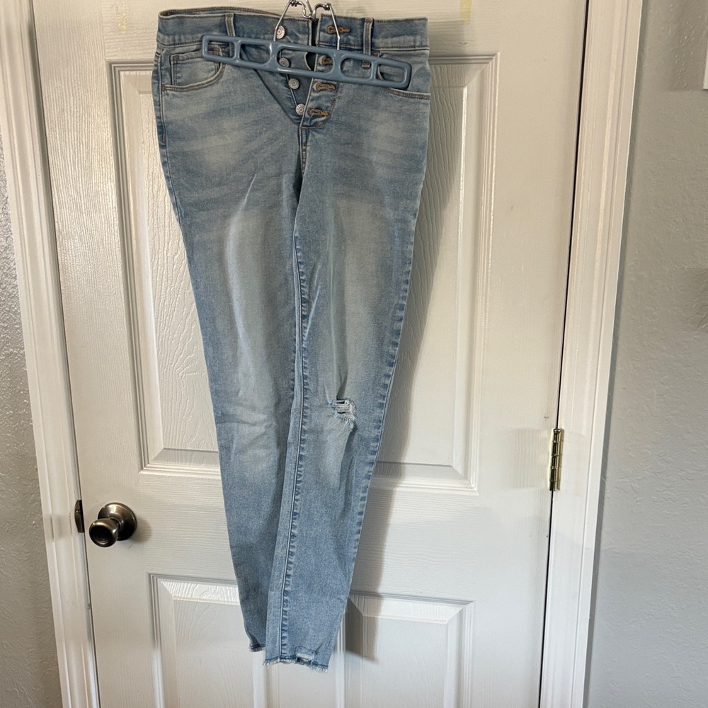 Old Navy Girls Light Blue Skinny Jeans